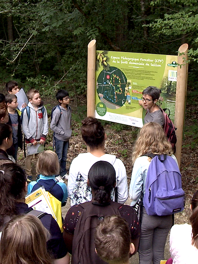 L'espace pédagogique forestier a pour vocation d’accueillir les classes du primaire au collège