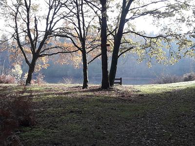 L'étang de Jarnonce en automne